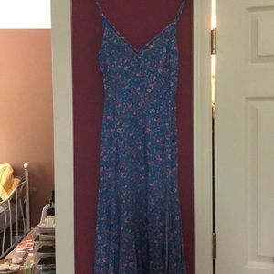 LuLus floral sun dress